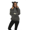 Winter Warm Pet Pouch Hoodie