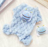 Dogs Fleece Jumpsuit