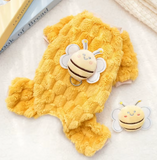 Dogs Fleece Jumpsuit