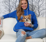 Winter Warm Pet Pouch Hoodie