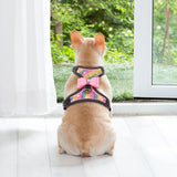 Dogs Bling Harnesses Vest With Bowknot