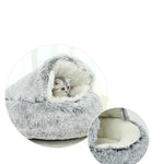 Winter Soft Plush Pet Bed