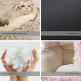 Winter Soft Plush Pet Bed