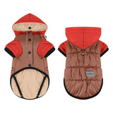 dog hooded cotton coat