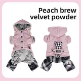 Dog Winter Warm Plush Hoodie