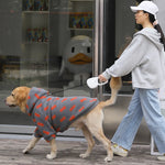 3XL-7XL Winter Big Dog Jacket Lamb Wool Coat