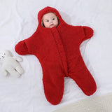 Baby Starfish Fleece Sleeping Pajamas