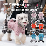 Dog Winter Warm Plush Hoodie
