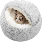 Winter Soft Plush Pet Bed