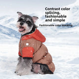 dog hooded cotton coat
