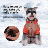 dog hooded cotton coat