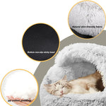 Winter Soft Plush Pet Bed