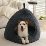 Cozy Plush Dog Winter House