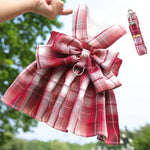Summer Dog Dress Harness with Leash Set