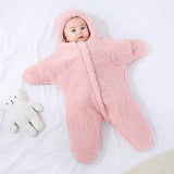 Baby Starfish Fleece Sleeping Pajamas