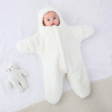 Baby Starfish Fleece Sleeping Pajamas