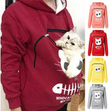 Hoodie Sweatshirt Cat Lovers