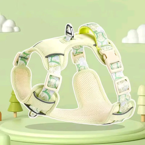 Fruit Print Dog Harness