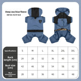 Fashionable Dog Snowsuit With Hood