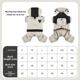 Fashionable Dog Snowsuit With Hood