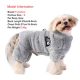 Soft Warm Plush Dog Sweater