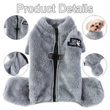 Soft Warm Plush Dog Sweater