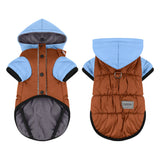 dog hooded cotton coat
